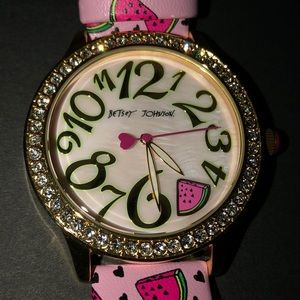 Betsey Johnson/Women’s Wacky Watermelon Watch